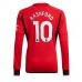 Manchester United Marcus Rashford #10 Replika Hemma matchkläder 2023-24 Långa ärmar